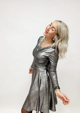 BELLA | KLEID| SILBER