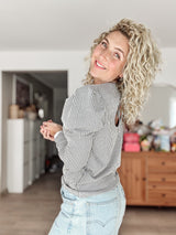 PERLA|PULLI|NADELSTREIFEN