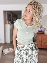 SUE|SHIRT|Schleife|mint