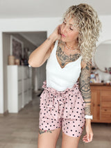 PUCKBAG|SHORTS|ROSADOTS