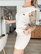 HERZENSSACHE| KLEID | BEIGE