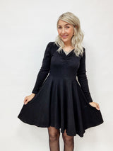 BELLA | KLEID| SCHWARZ