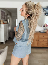 SKORTY|JEANS|STRIPESDUNKEL