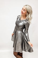 BELLA | KLEID| SILBER