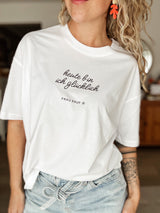 SHIRT|GLÜCK|WEIẞ