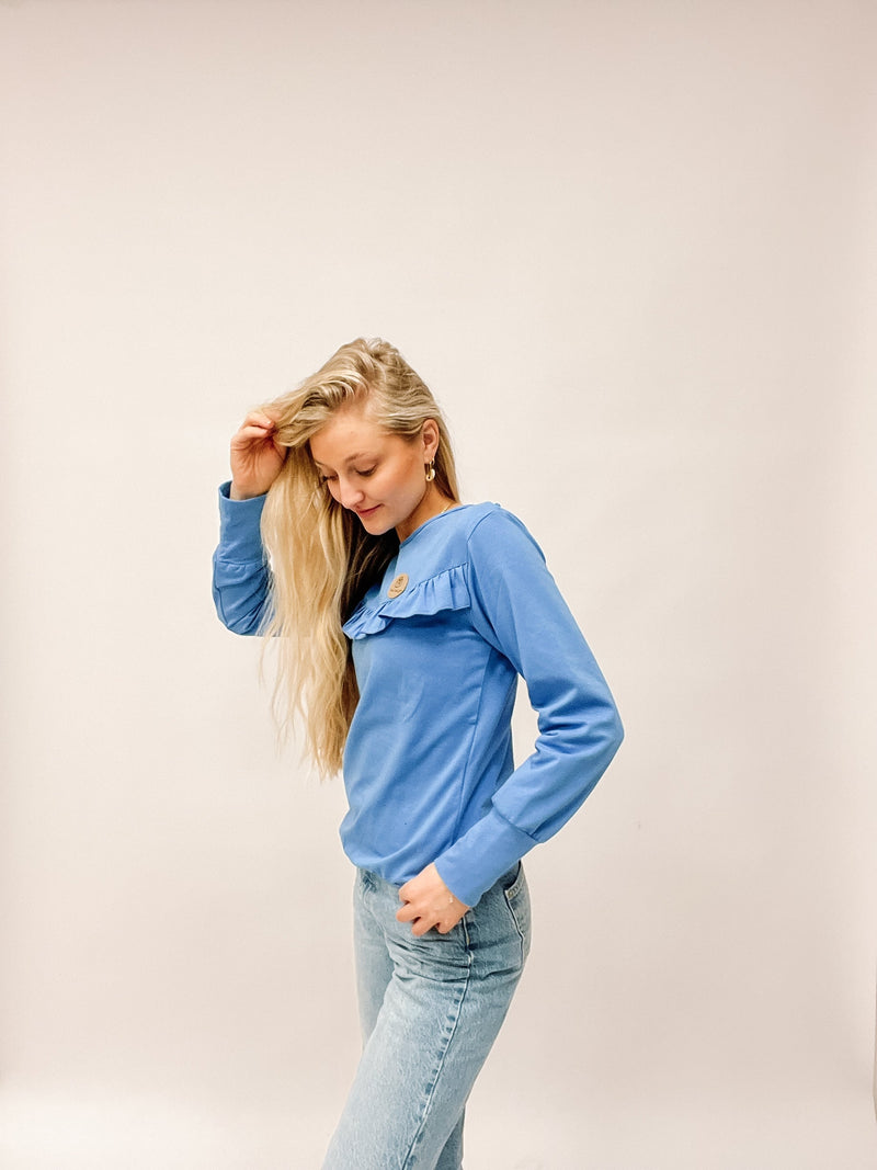 JETTE | Pullover |Blau