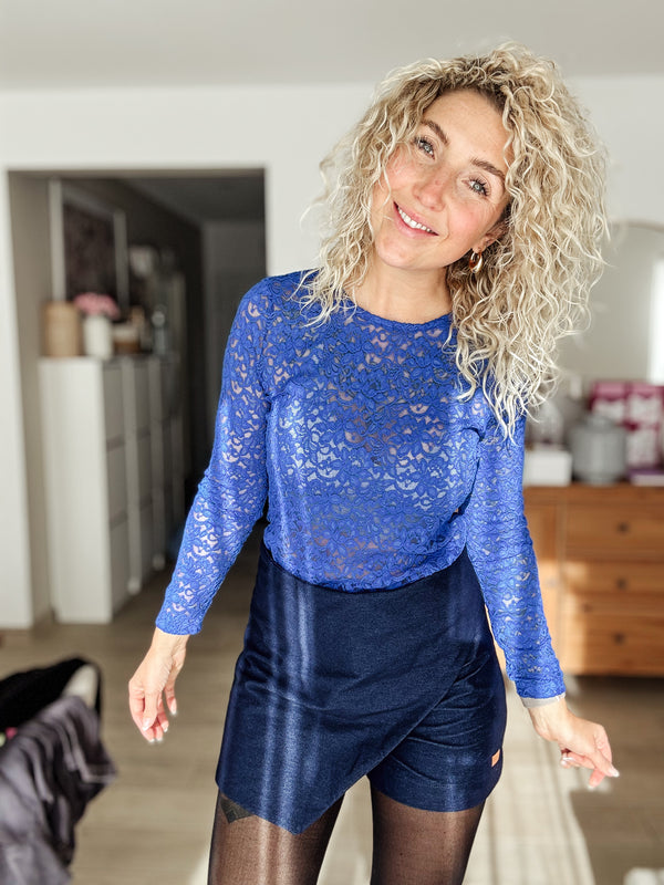 SKORTY|TALL|Jeansdunkel