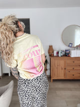 SHIRT|GLOW|pastellgelb