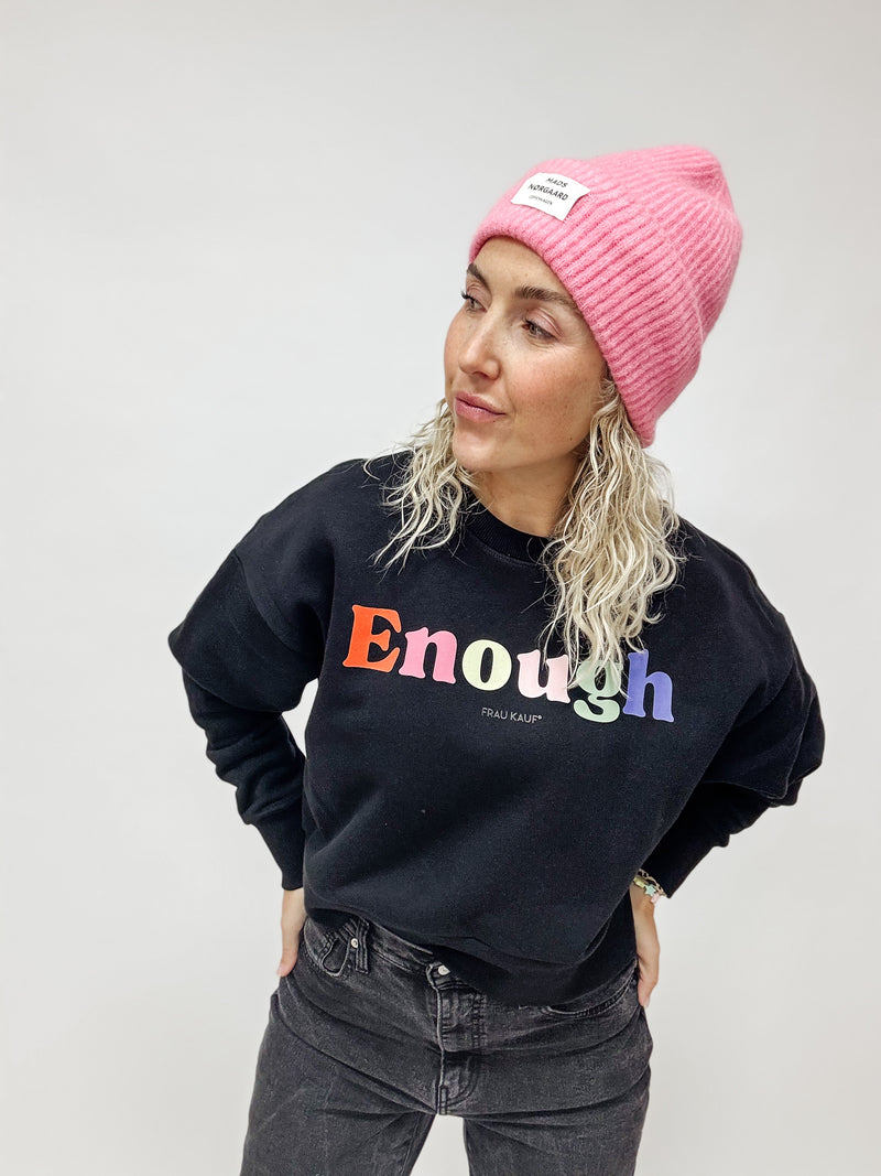 PULLOVER|BLACK|ENOUGH