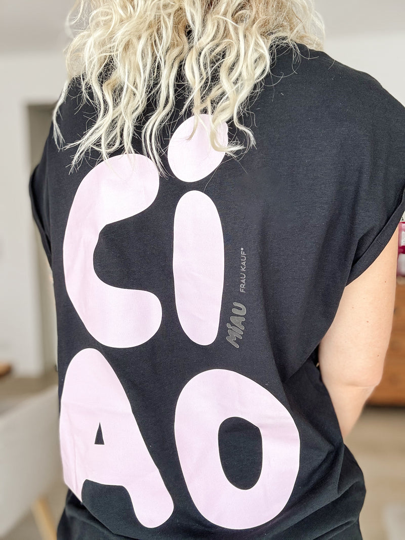 SHIRTKLEID|SCHWARZ| CIAOMIAU