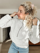 URBAN|SWEATJACKE|GRAU
