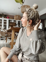 LOU| BLUSENSHIRT | GLAMOUR gold