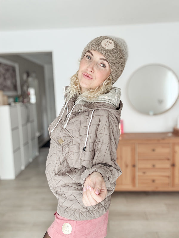 HEDDA | STEPPJACKE| BEIGE