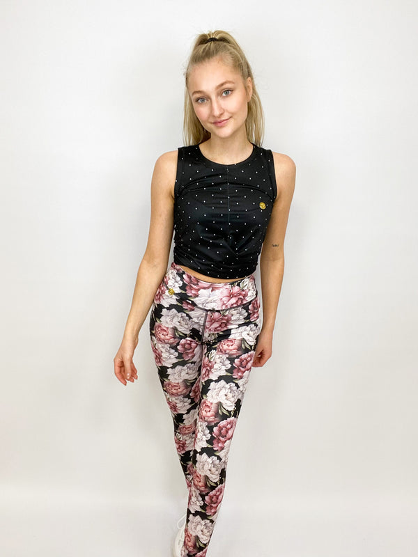 FITFINJA | Cropped Top | Dots