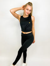 FITFINJA | Cropped Top | Black Uni